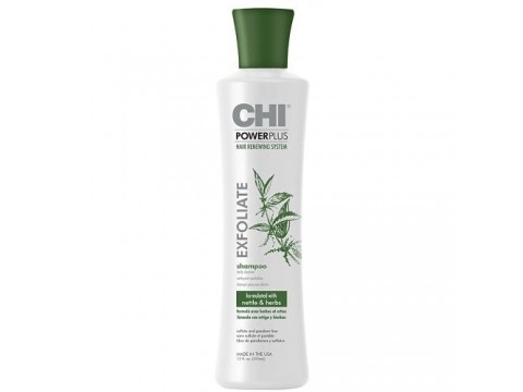 CHI PowerPlus šampūnas nuo plaukų slinkimo Hair Renewing System Exfoliate Shampoo Daily Cleanser 946 ml